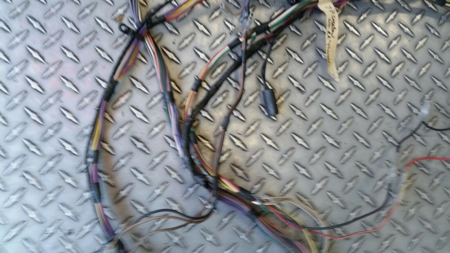 65 to 80 ROLLS ROYCE SILVER SHADOW PART LEFT REAR TRUNK WIRING HARNESS CABLES