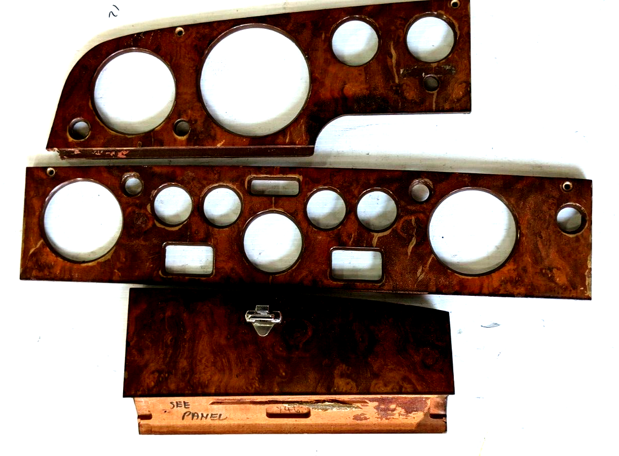 ROLLS ROYCE SILVER SHADOW I DASHBOARD WOOD PANEL