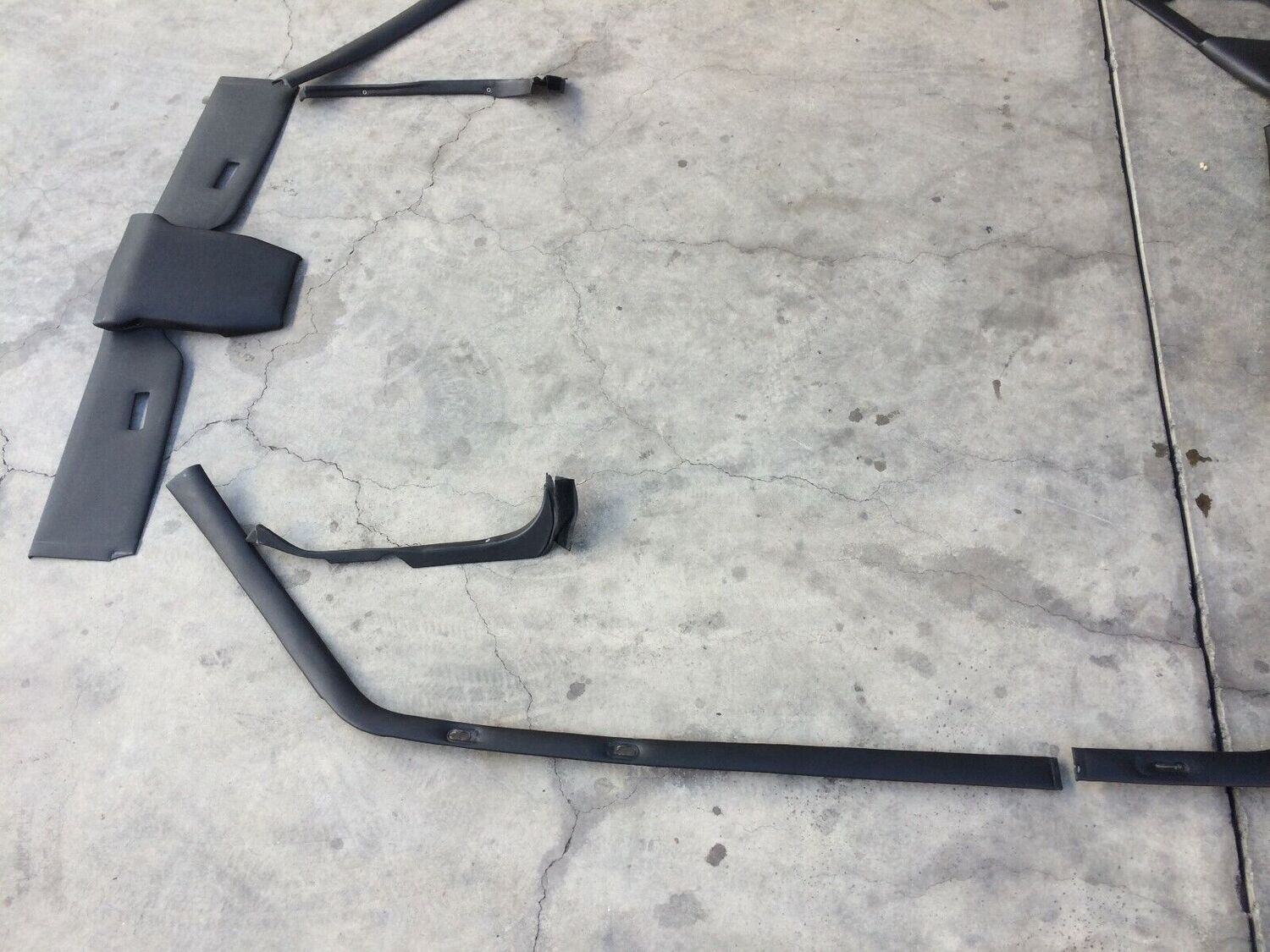 97 BENTLEY TURBO R AIR ROLLS ROYCE SPUR HEADLINER SURROND SET ON BLACK