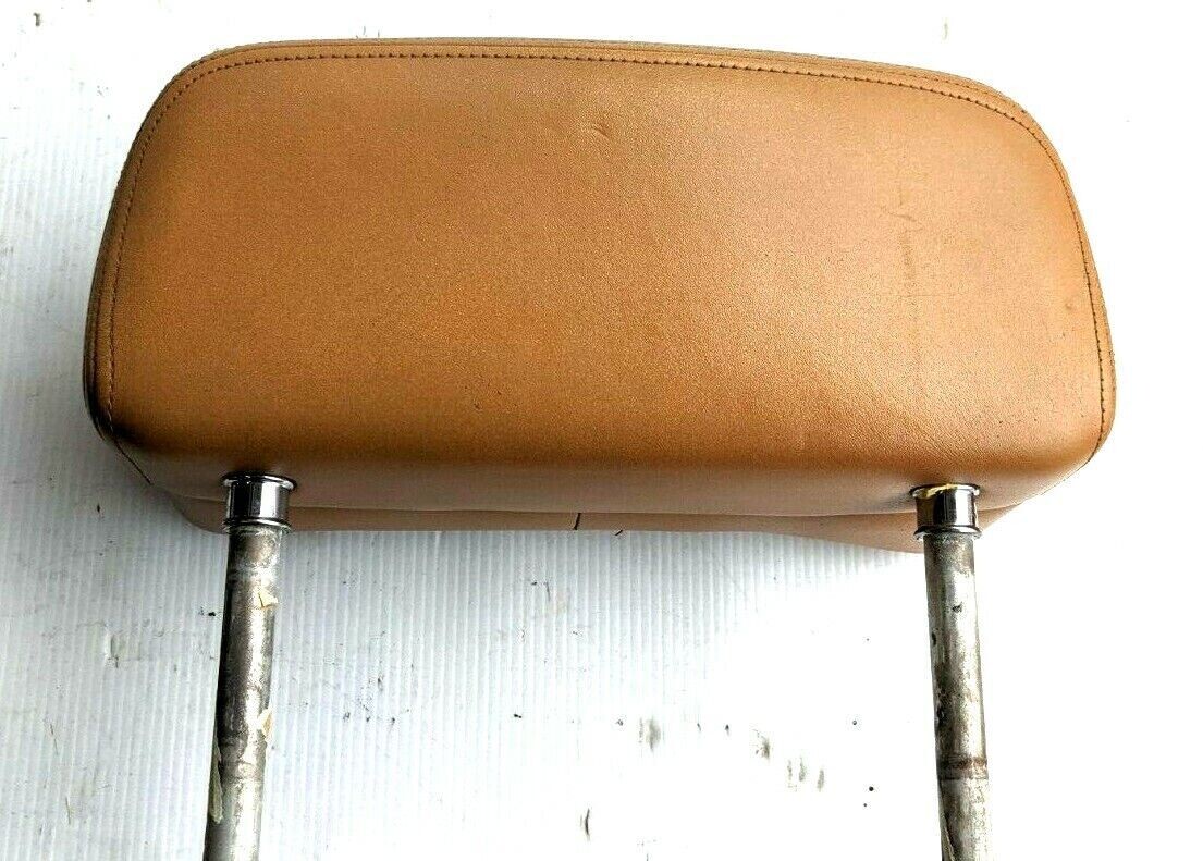 ROLLS ROYCE SILVER SPUR BENTLEY TURBO R front HEAD REST TAN