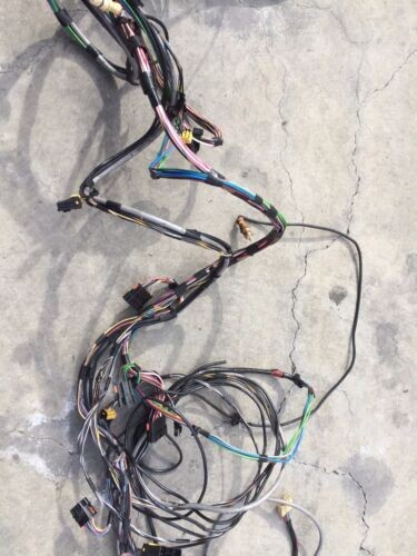 ROLLS ROYCE SILVER SPUR BENTLEY MULSANNE left rear body wiring at ABS unit