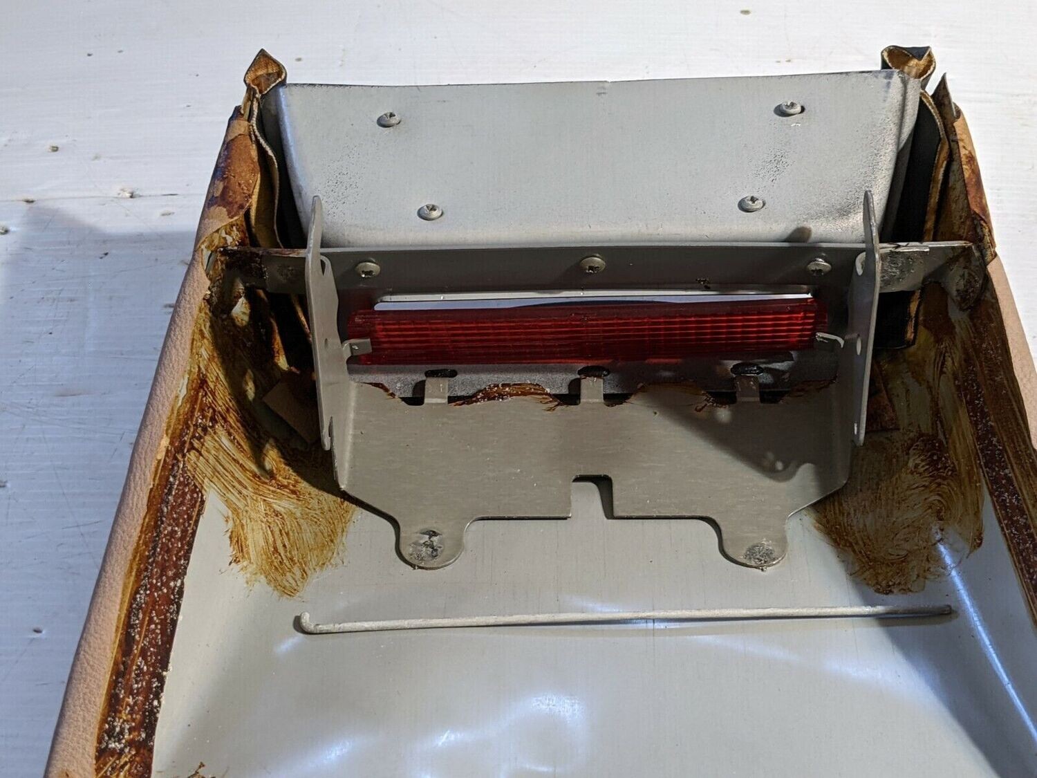 ROLLS ROYCE SILVER SPUR BENTLEY TURBO R REAR 3rd BRAKE LIGHT beige UW21778