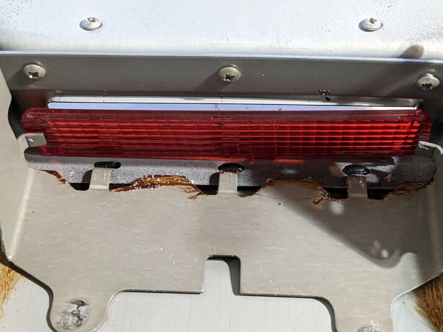ROLLS ROYCE SILVER SPUR BENTLEY TURBO R REAR 3rd BRAKE LIGHT beige UW21778