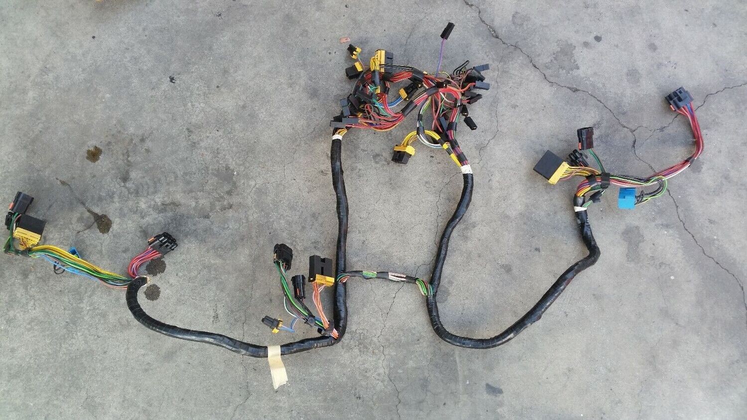 ROLLS ROYCE SILVER SPUR BENTLEY MULSANNE CENTER CONSOLE SEATS WIRING