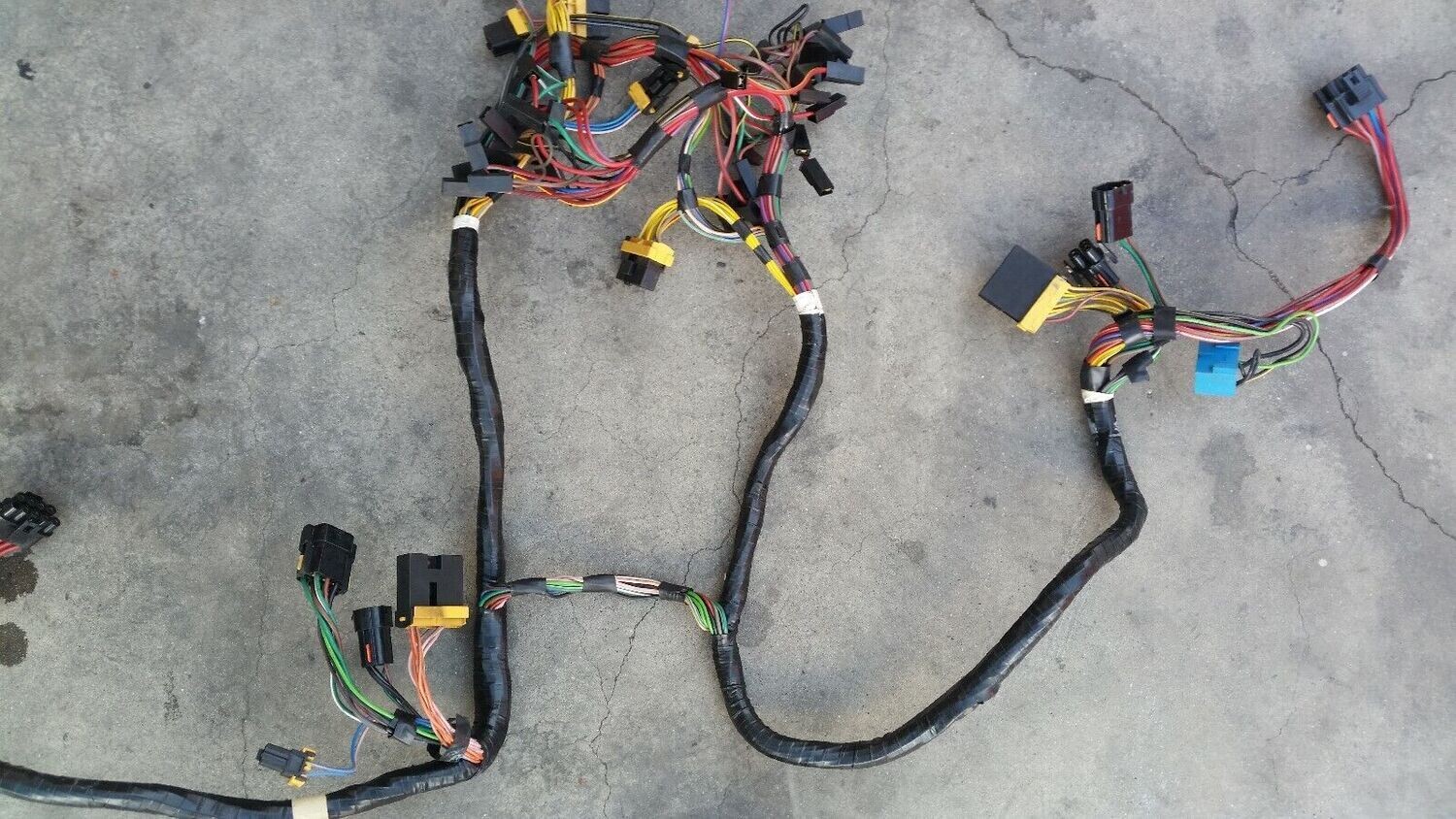 ROLLS ROYCE SILVER SPUR BENTLEY MULSANNE CENTER CONSOLE SEATS WIRING