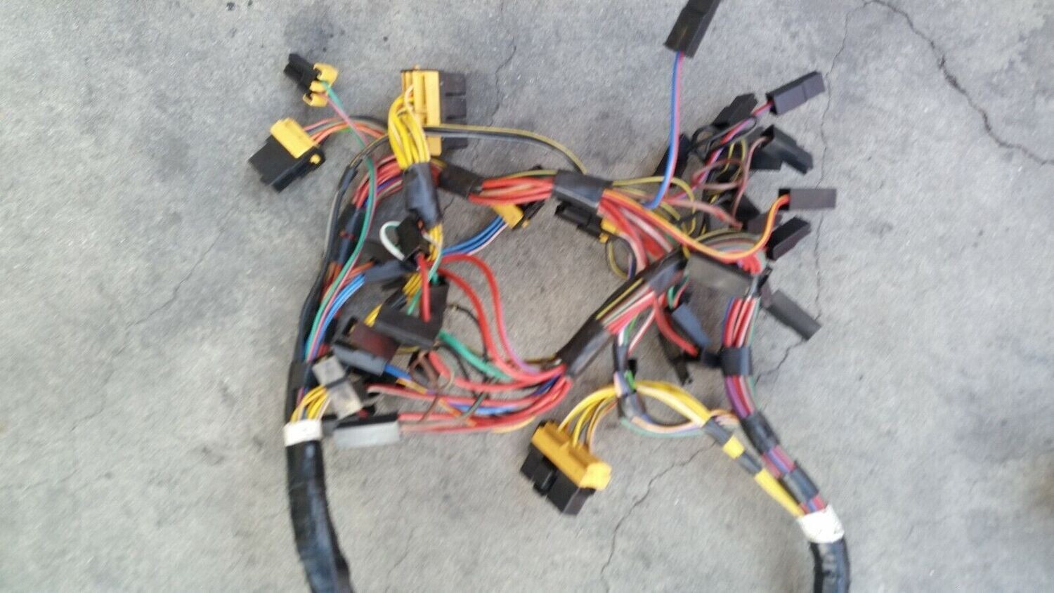 ROLLS ROYCE SILVER SPUR BENTLEY MULSANNE CENTER CONSOLE SEATS WIRING