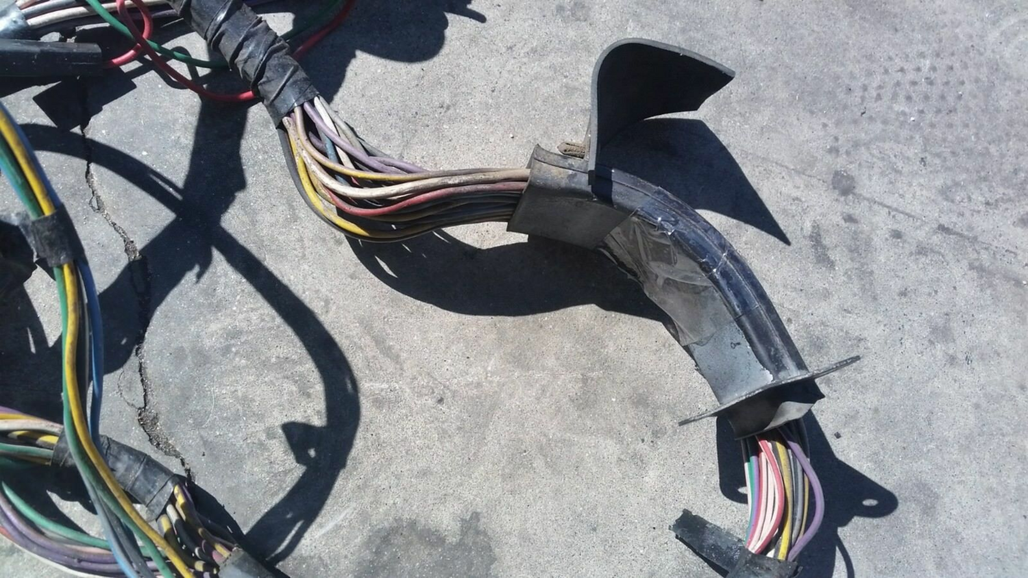 1986 ROLLS ROYCE SILVER spirit SPUR LEFT FRONT DOOR wiring harness wires CABLES
