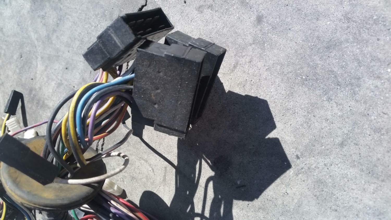 1986 ROLLS ROYCE SILVER spirit SPUR LEFT FRONT DOOR wiring harness wires CABLES