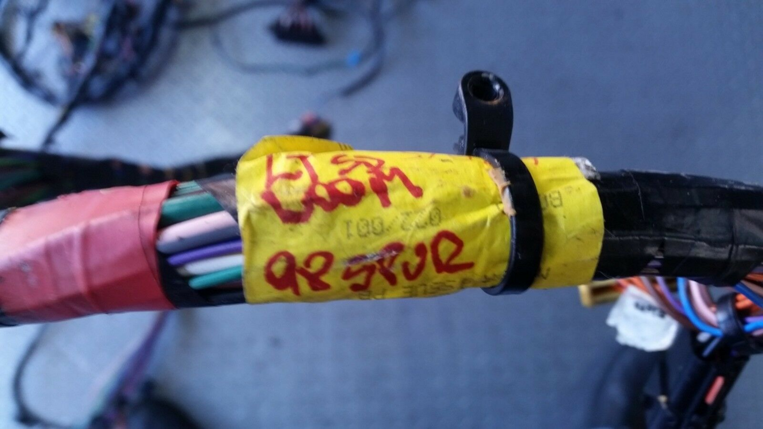 96 97 98 99 ROLLS ROYCE SILVER SPUR left side loom front TO back wiring harness