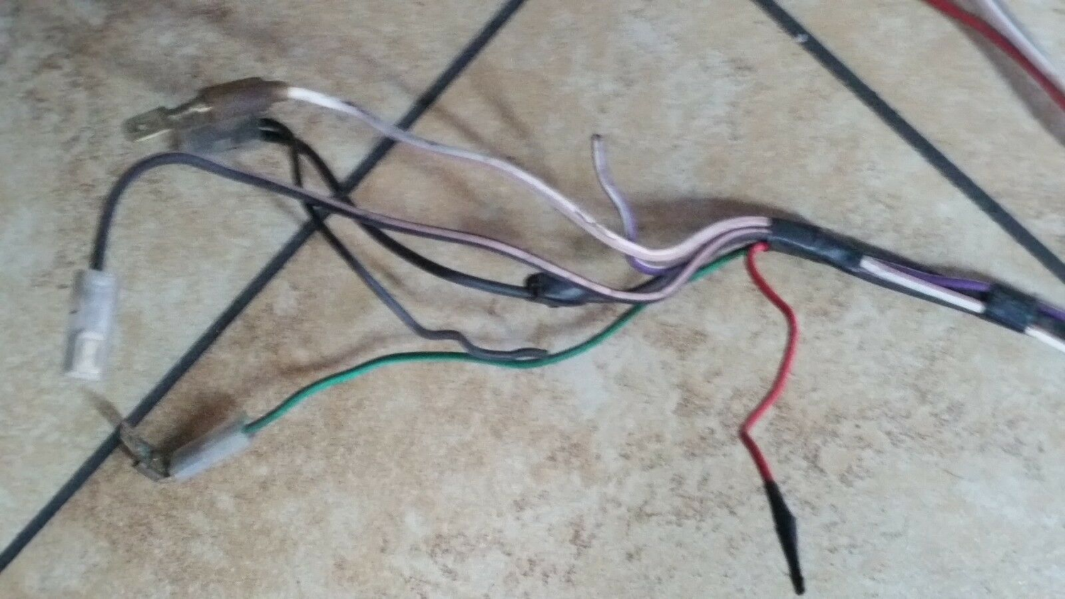 65 to 80 ROLLS ROYCE SILVER SHADOW LEFT FRONT DOOR WIRING HARNESS CABLES