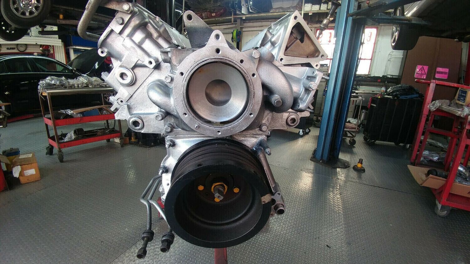 97 98 99 ROLLS ROYCE SILVER SPUR TURBO R ENGINE MOTOR Bentley LONG BLOCK TESTED