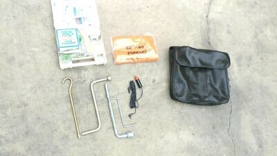 Emergency Kit, first aid incomplete
