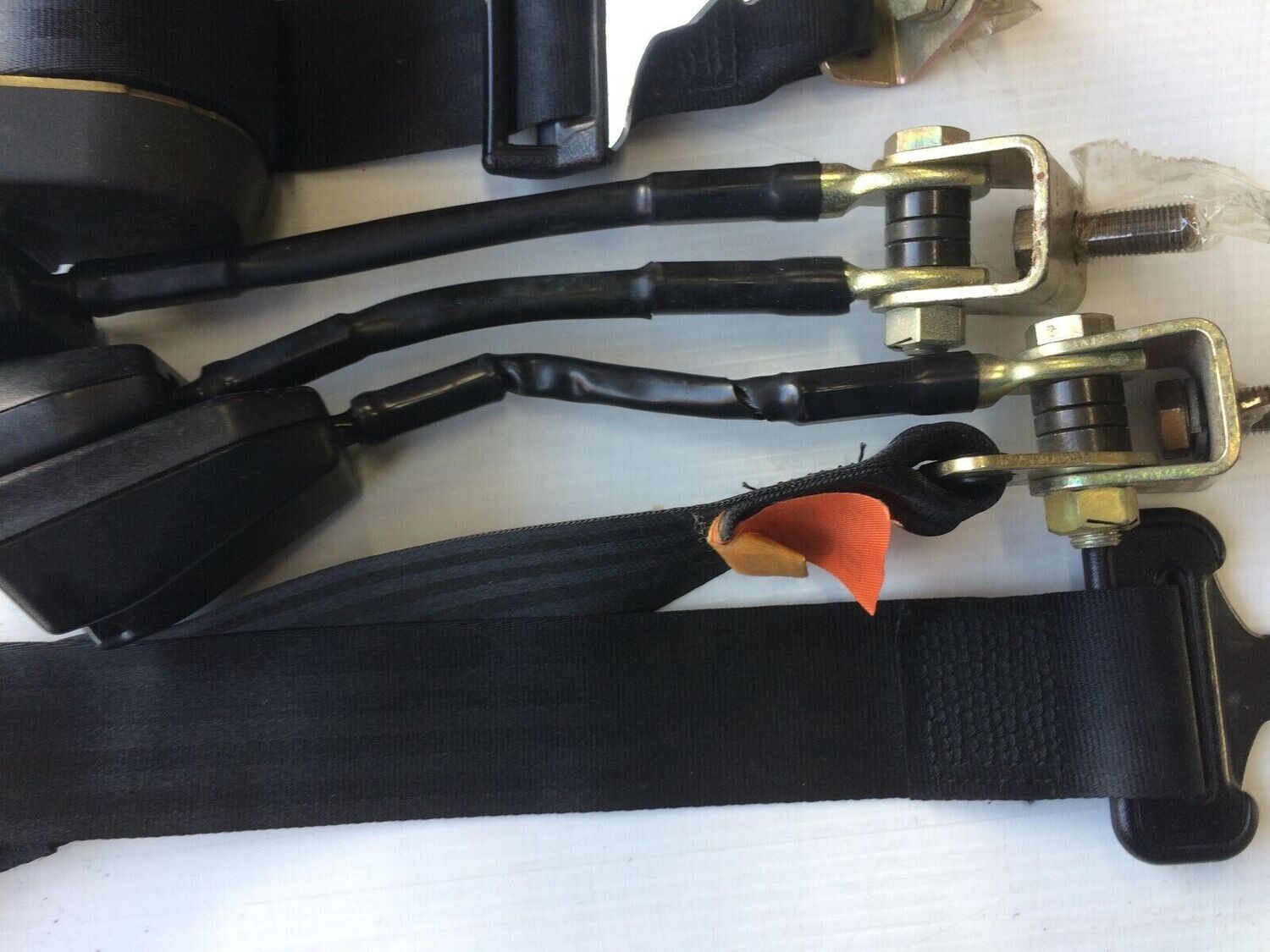 ROLLS ROYCE SILVER BENTLEY MULSANNE REAR seat belt BUNDLE COMPLETE