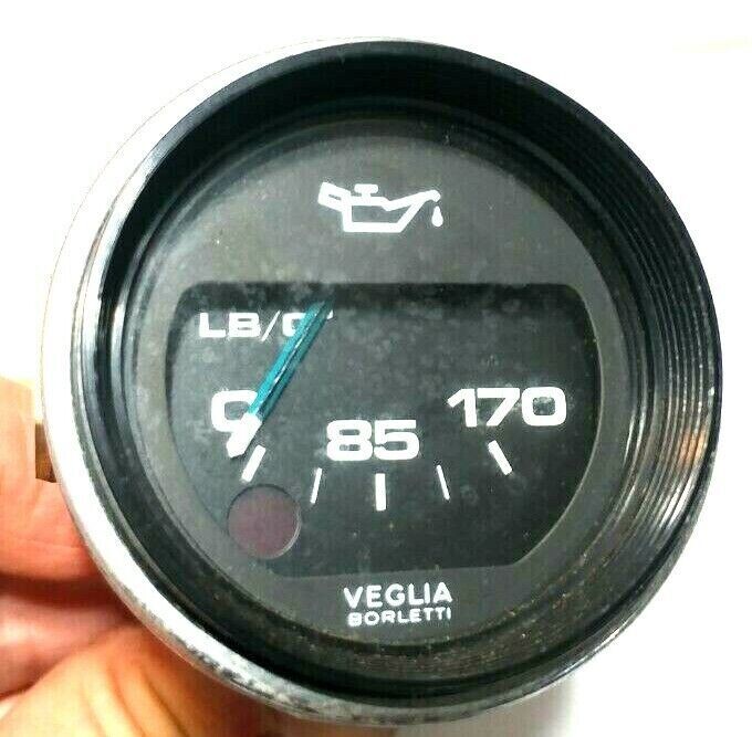 FERRARI 308 PARTS GTS CLUSTER INSTRUMENTS OIL PRESSURE GAUGE 117122