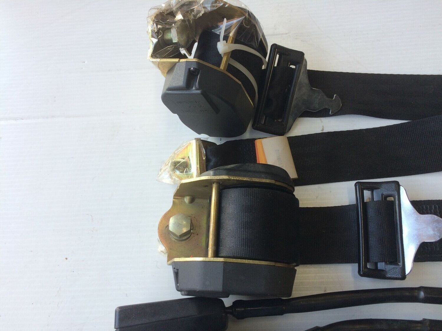 ROLLS ROYCE SILVER BENTLEY MULSANNE REAR seat belt BUNDLE COMPLETE