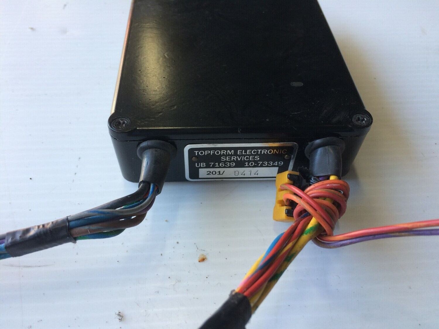 ROLLS ROYCE SILVER BENTLEY MULSANNE LEFT front seat belt CONTROL UNIT UB71639