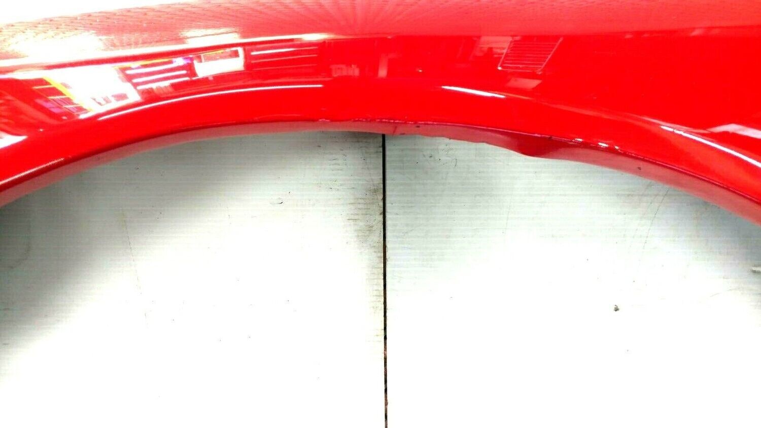 FERRARI 348 PARTS M0089337 LEFT FRONT FENDER WING COMPLETE W SHIELD 63962800