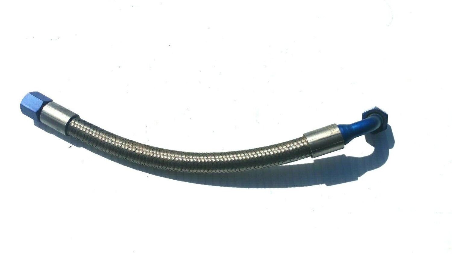 FERRARI 348 PARTS  fuel rail RETURN hose high pressure braided 149812