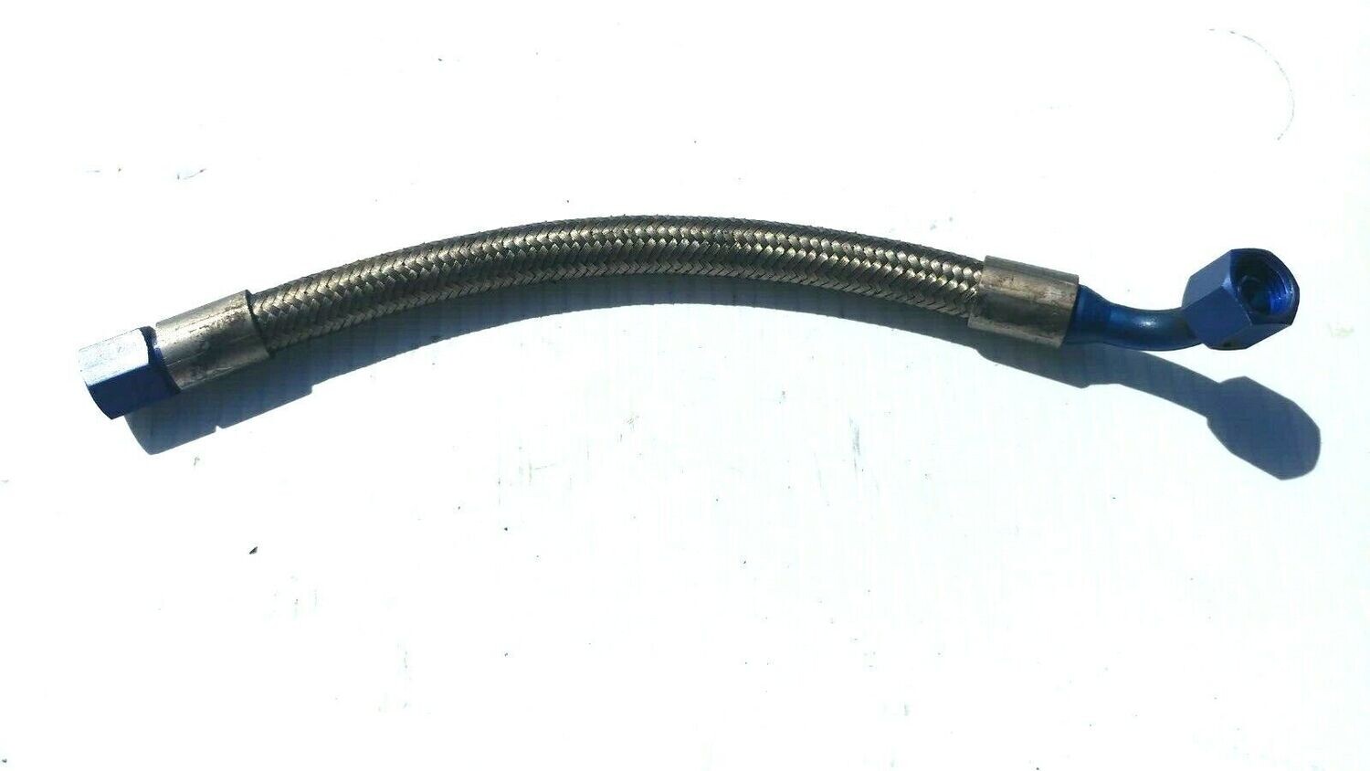 FERRARI 348 PARTS  fuel rail RETURN hose high pressure braided 149812