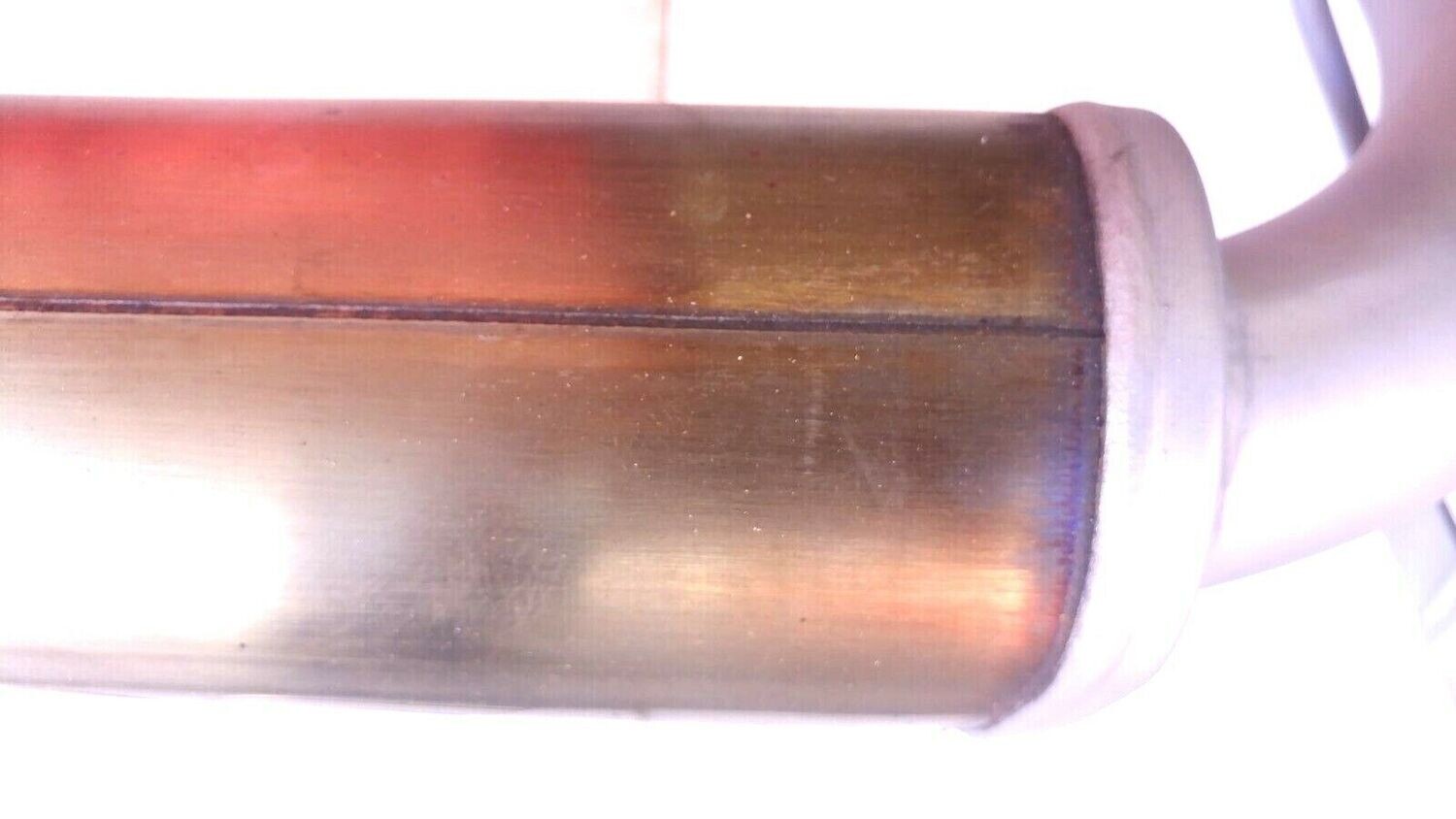 FERRARI 348 PARTS  free FLOW EXHAUST SYSTEM MUFFLER CHROME TIPS 156072