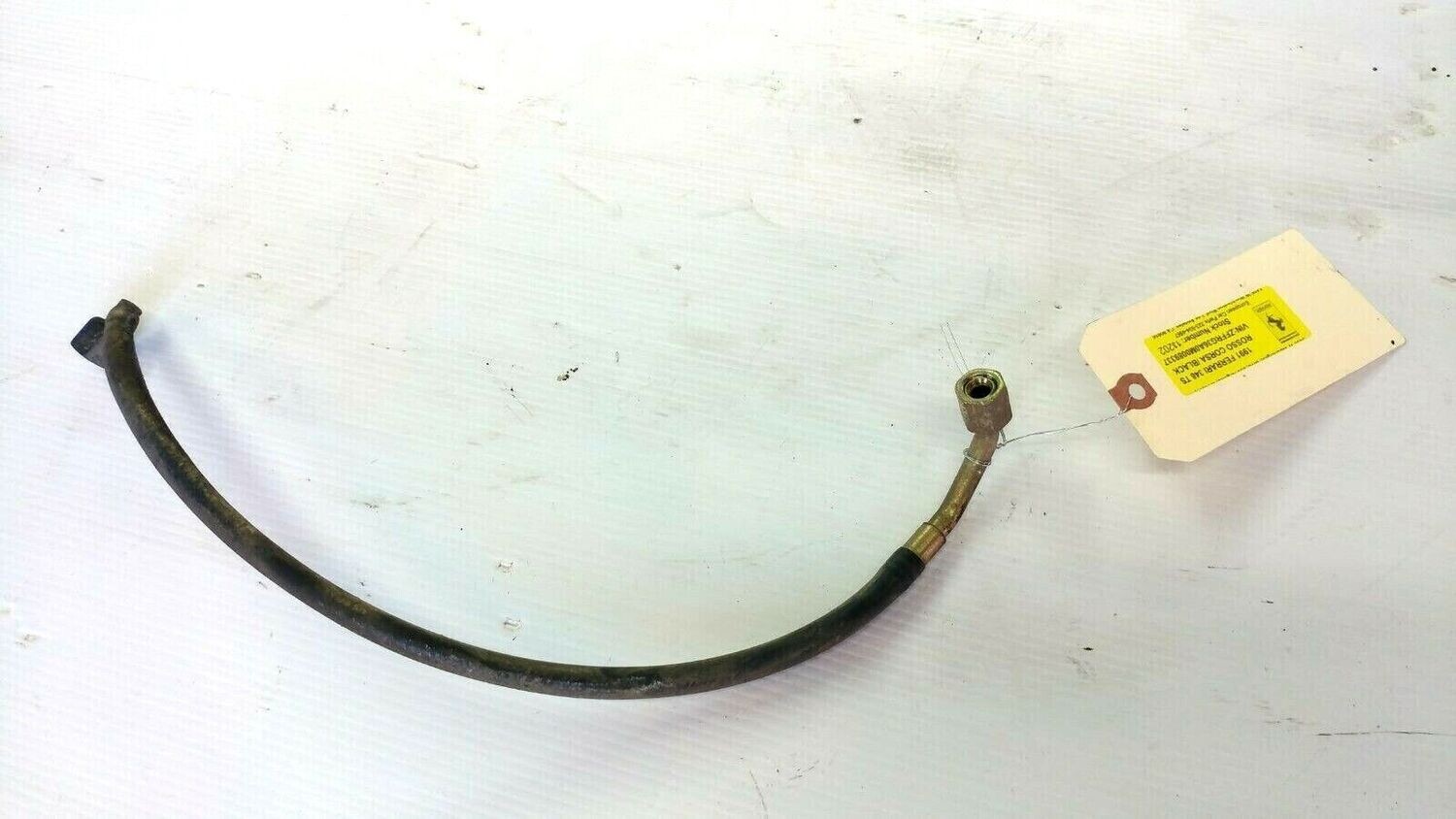FERRARI 348 PARTS M0089337 FUEL HOSE PIPE FROM PUMP TO FILTER 141724 RIGHT SIDE