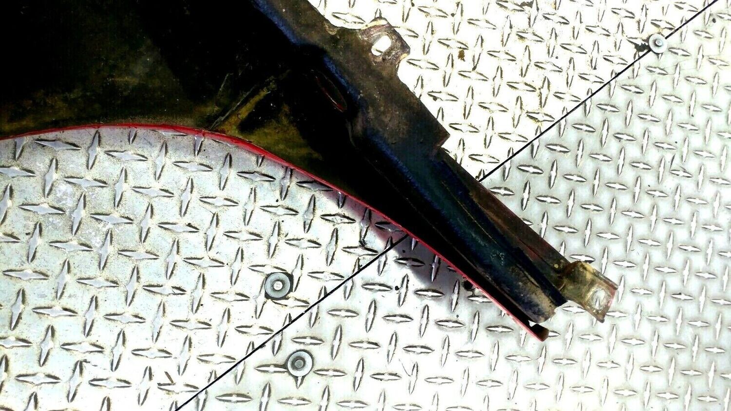 FERRARI 348 PARTS  RIGHT FRONT FENDER WING COMPLETE W SHIELD 62921400
