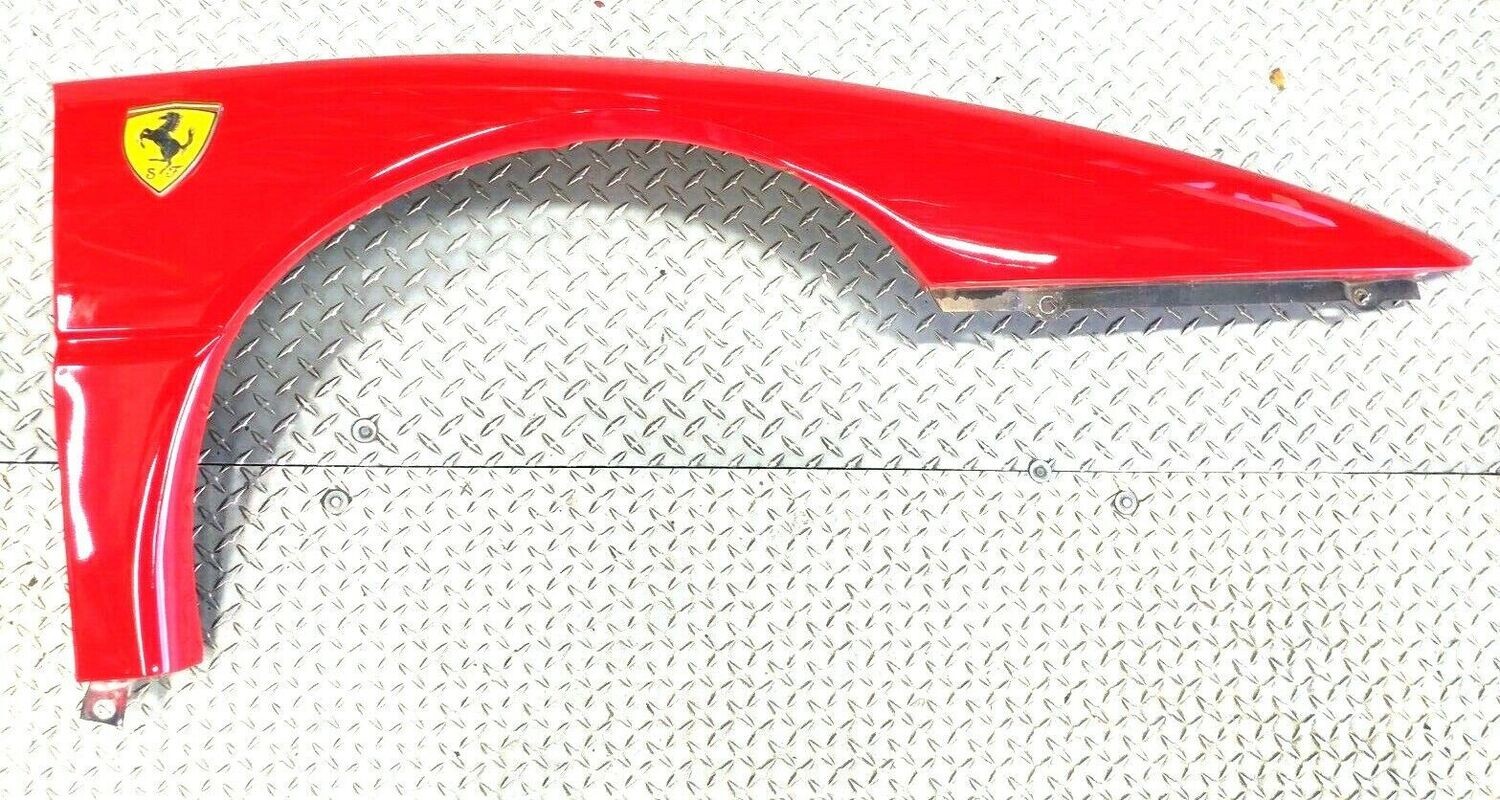FERRARI 348 PARTS  RIGHT FRONT FENDER WING COMPLETE W SHIELD 62921400