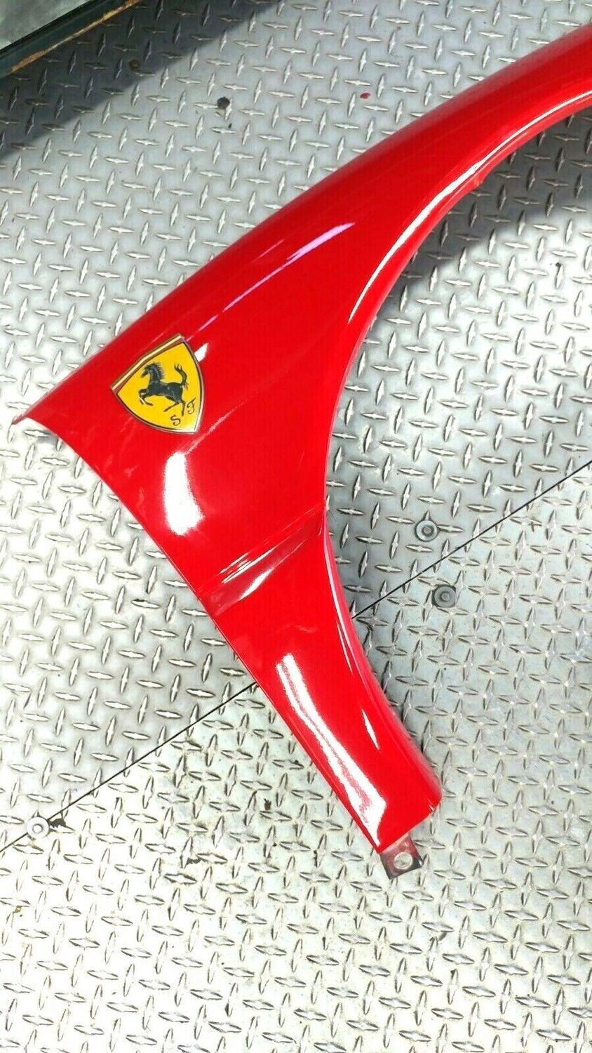 FERRARI 348 PARTS  RIGHT FRONT FENDER WING COMPLETE W SHIELD 62921400