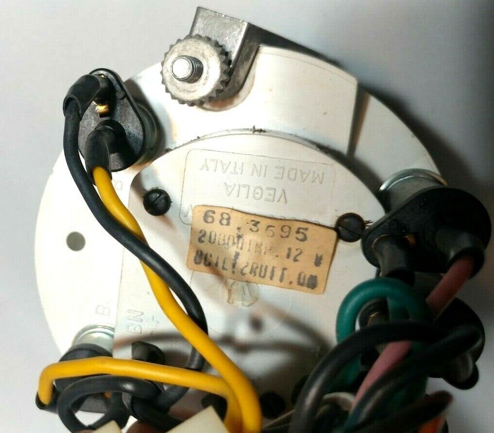 FERRARI 308 PARTS GTS CLUSTER INSTRUMENTS RPM GAUGE 117118 TESTED