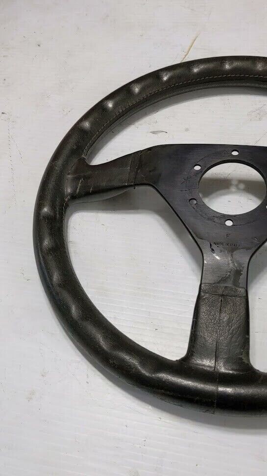 FERRARI 308 PARTS GTS PART black STEERING WITH HORN BUTTON 116603