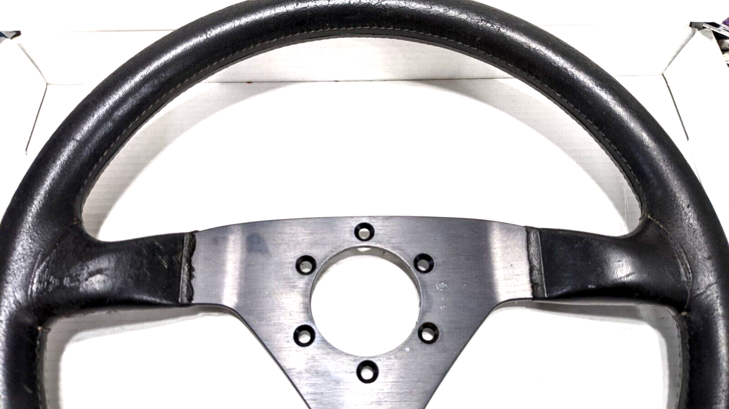 FERRARI 308 PARTS GTS PART black STEERING WITH HORN BUTTON 116603