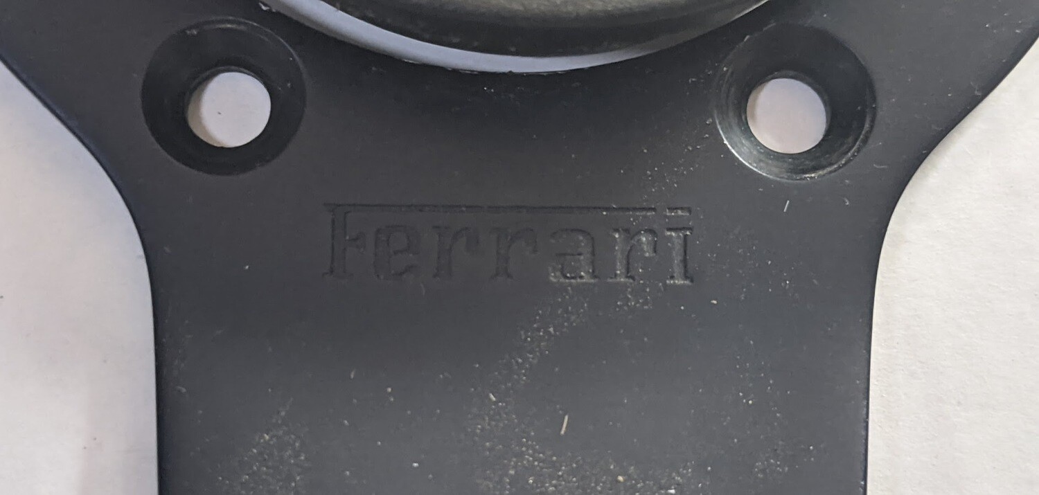 FERRARI 308 PARTS GTS PART black STEERING WITH HORN BUTTON 116603
