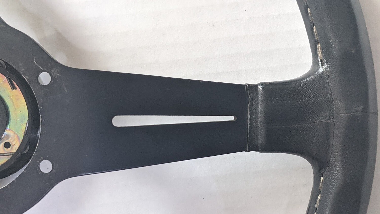 FERRARI 308 PARTS GTS PART black STEERING WITH HORN BUTTON 116603