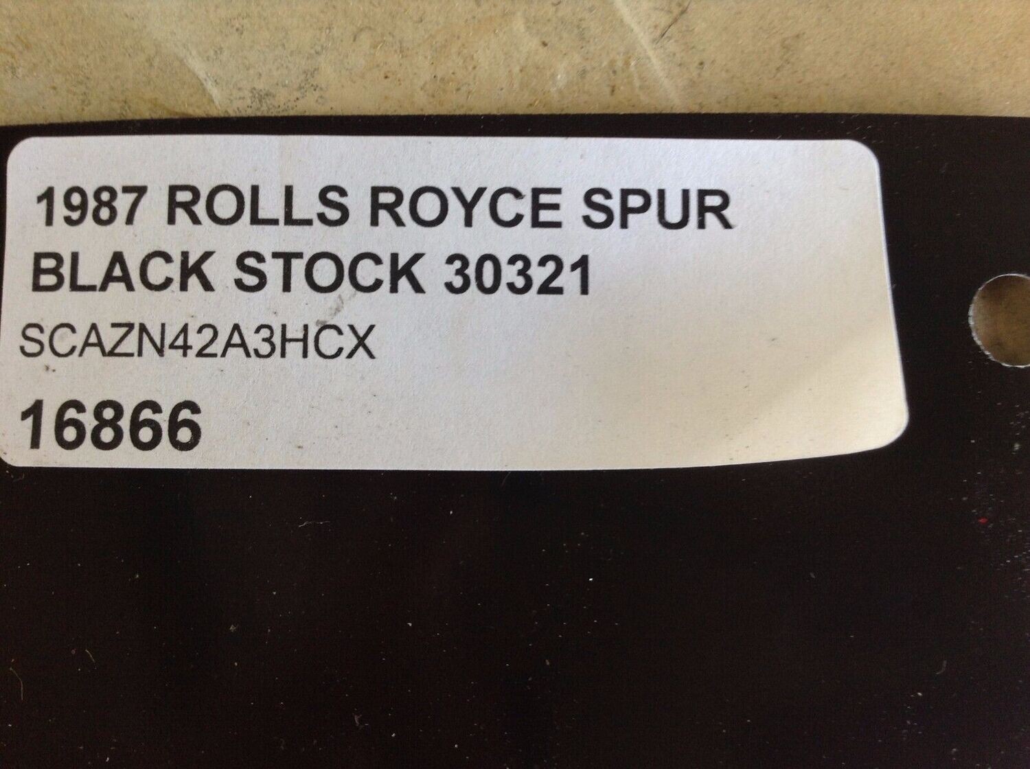 81 - 91 ROLLS ROYCE SILVER SPUR POWER STEERING PUMP CAP