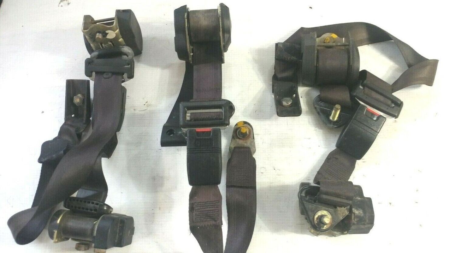 97 ROLLS ROYCE SILVER SPUR BENTLEY TURBO R L REAR SEAT BELTS ADJUST SEATS