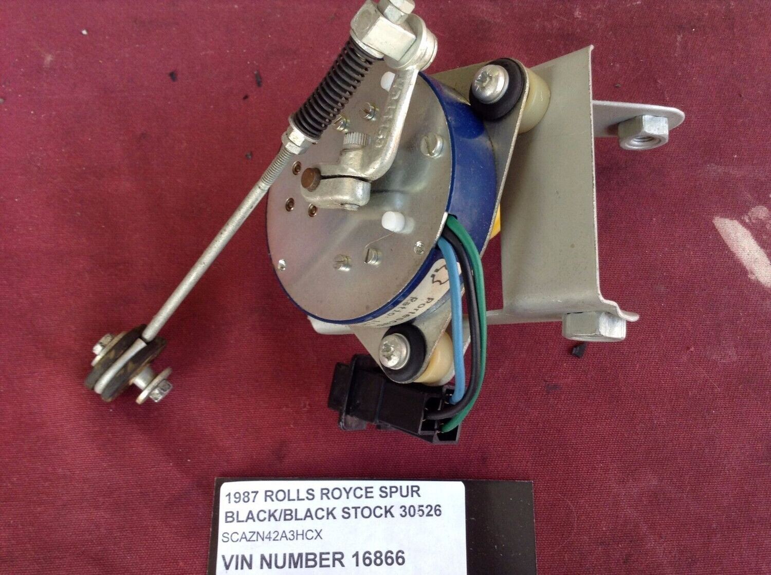 81 - 91 ROLLS ROYCE SILVER SPUR AIR CONDITIONING STEPPER MOTOR
