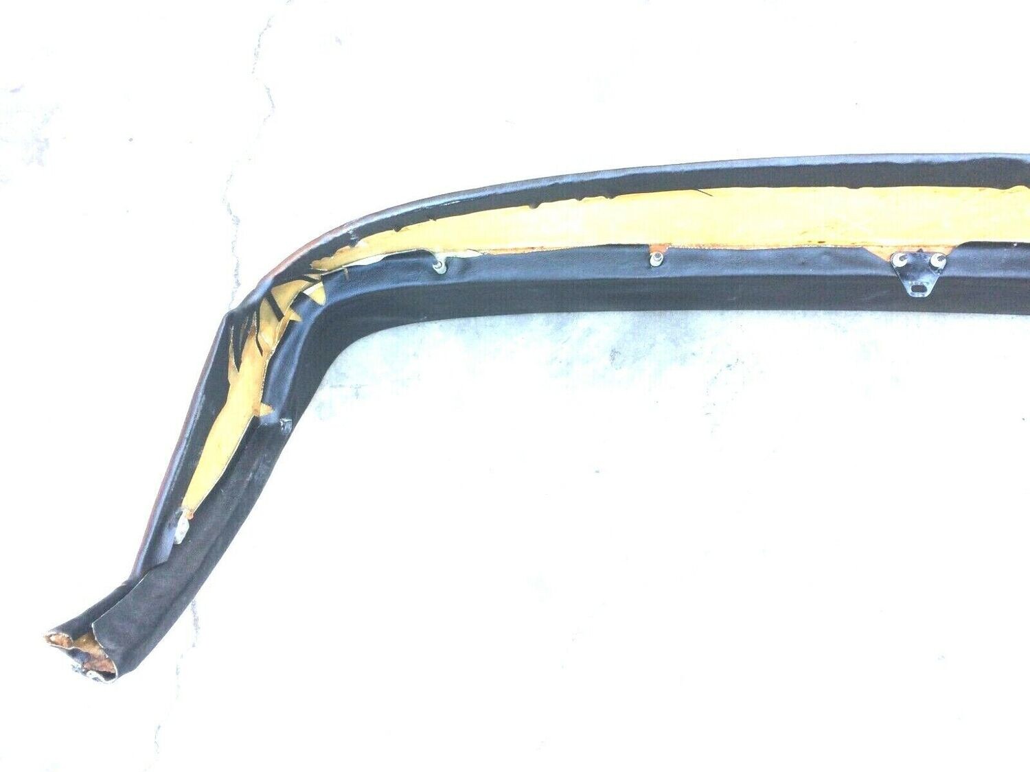 ROLLS-ROYCE SILVER Shadow DASHBOARD UPPER COVER ON BLACK ORIGINAL very clean