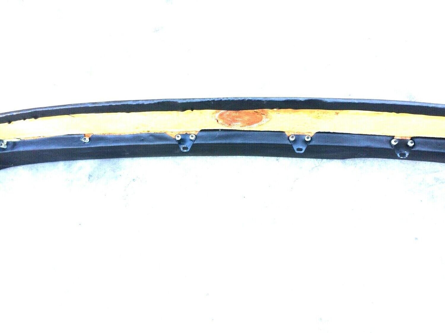 ROLLS-ROYCE SILVER Shadow DASHBOARD UPPER COVER ON BLACK ORIGINAL very clean