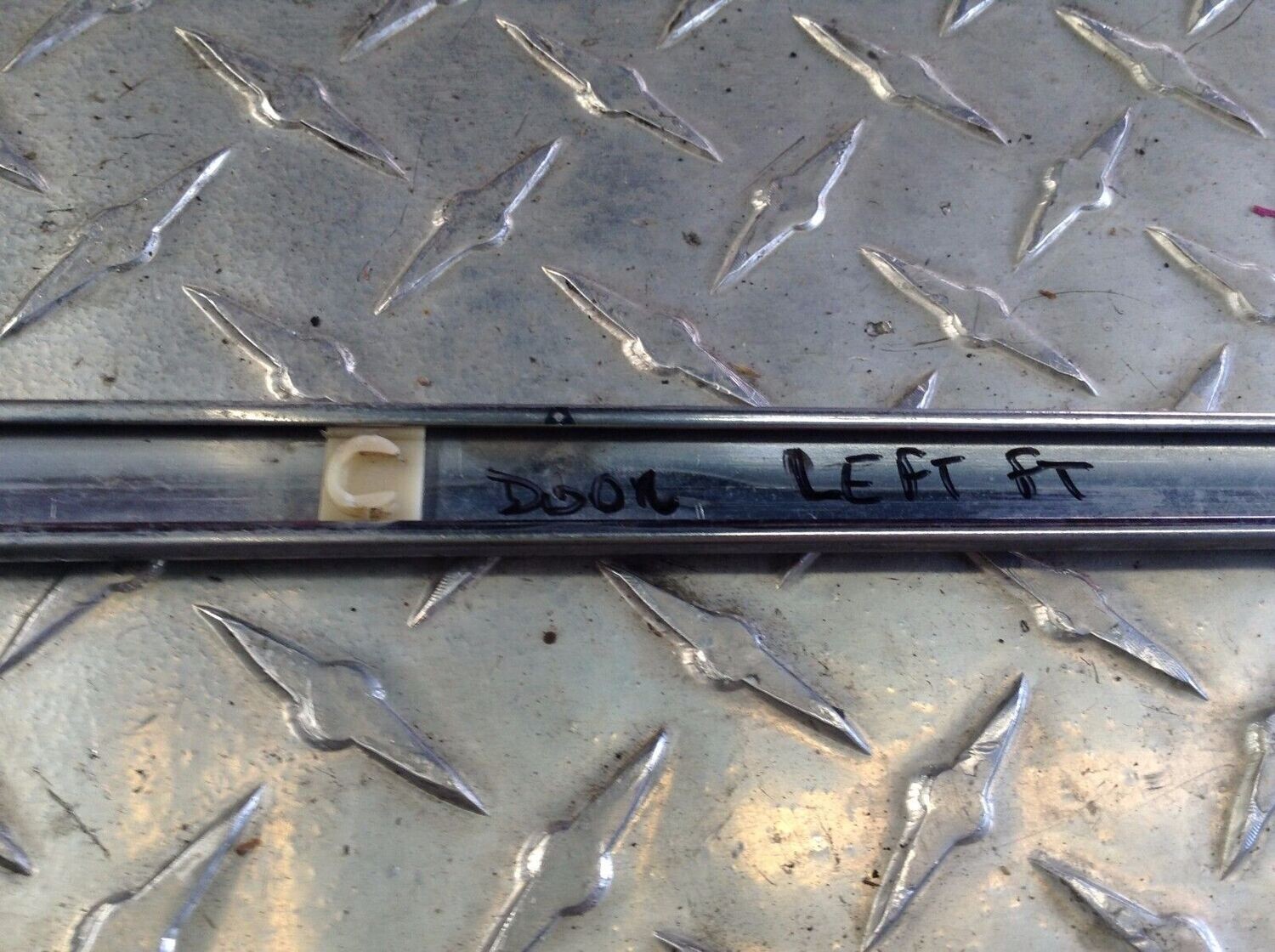 65 - 80 ROLLS ROYCE SILVER SHADOW CHROME LEFT FRONT DOOR TRIM MOLDING