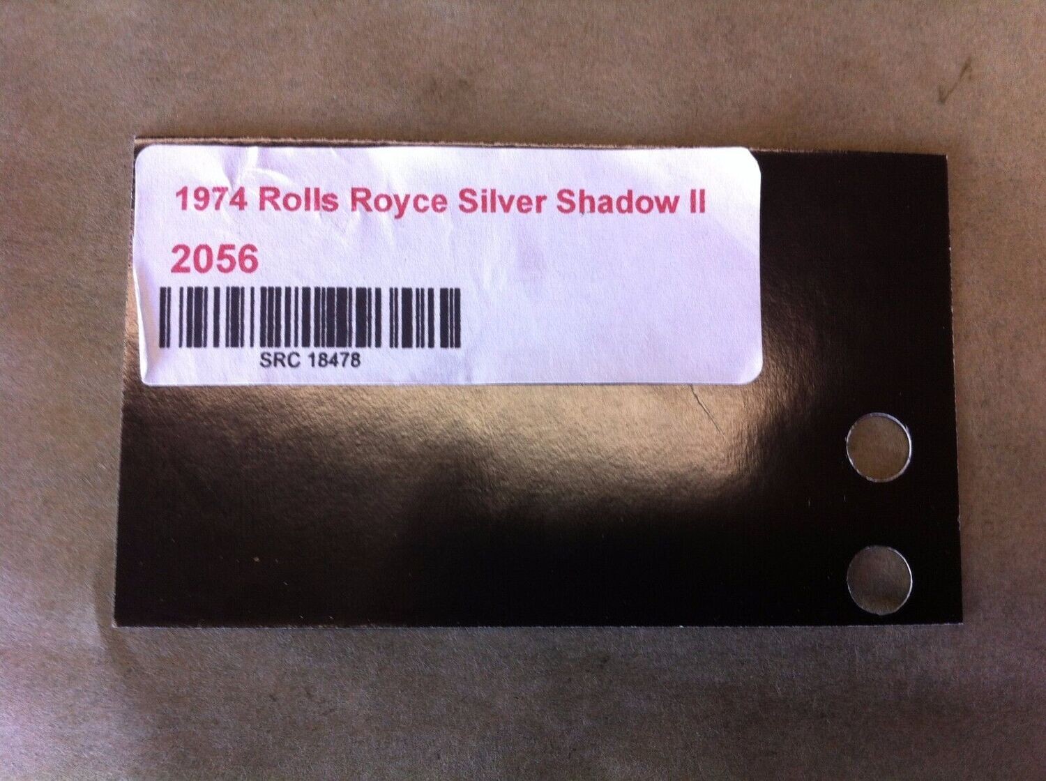 65 - 80 ROLLS ROYCE SILVER SHADOW RIGHT FRONT FORWARD FENDER LINER