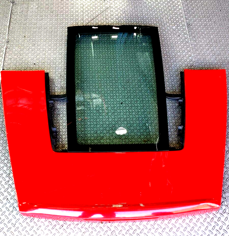 Revised 2000-2004 Ferrari 360 Spider Rear Engine Lid WITH GLASS OEM 65784200 65784900