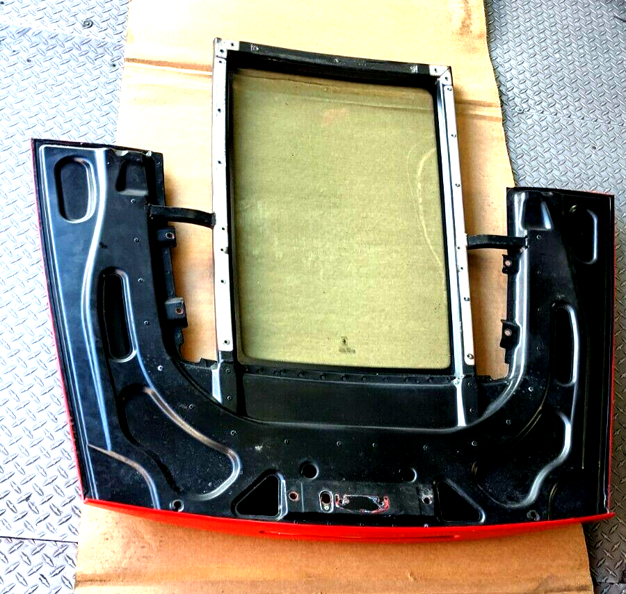 Revised 2000-2004 Ferrari 360 Spider Rear Engine Lid WITH GLASS OEM 65784200 65784900