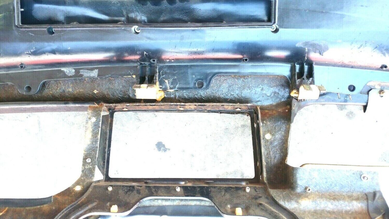 FERRARI 348 PARTS dash board FRAME AND FORWARD PAD