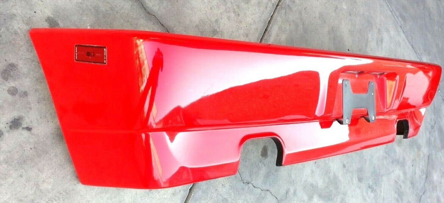 FERRARI 348 PARTS M0089337 REAR BUMPER COMPLETE WITH LIGHTS FOR USA 62214510