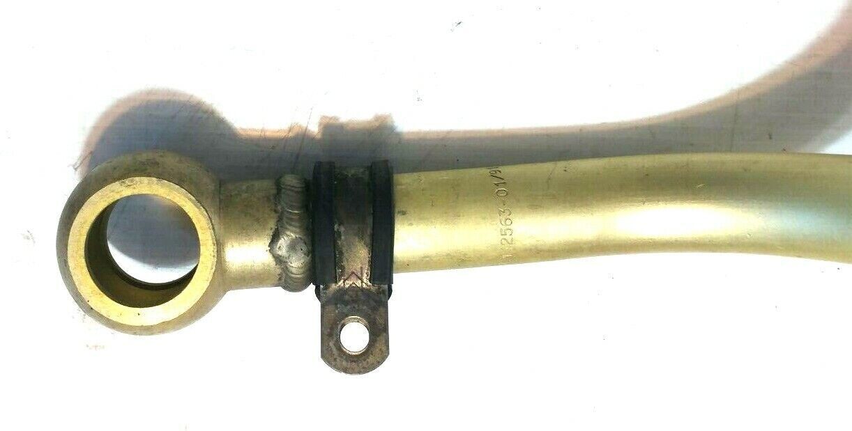 FERRARI 348 PARTS M0089337 elbow 142563 oil PIPE FROM ENGINE TO RADIATOR