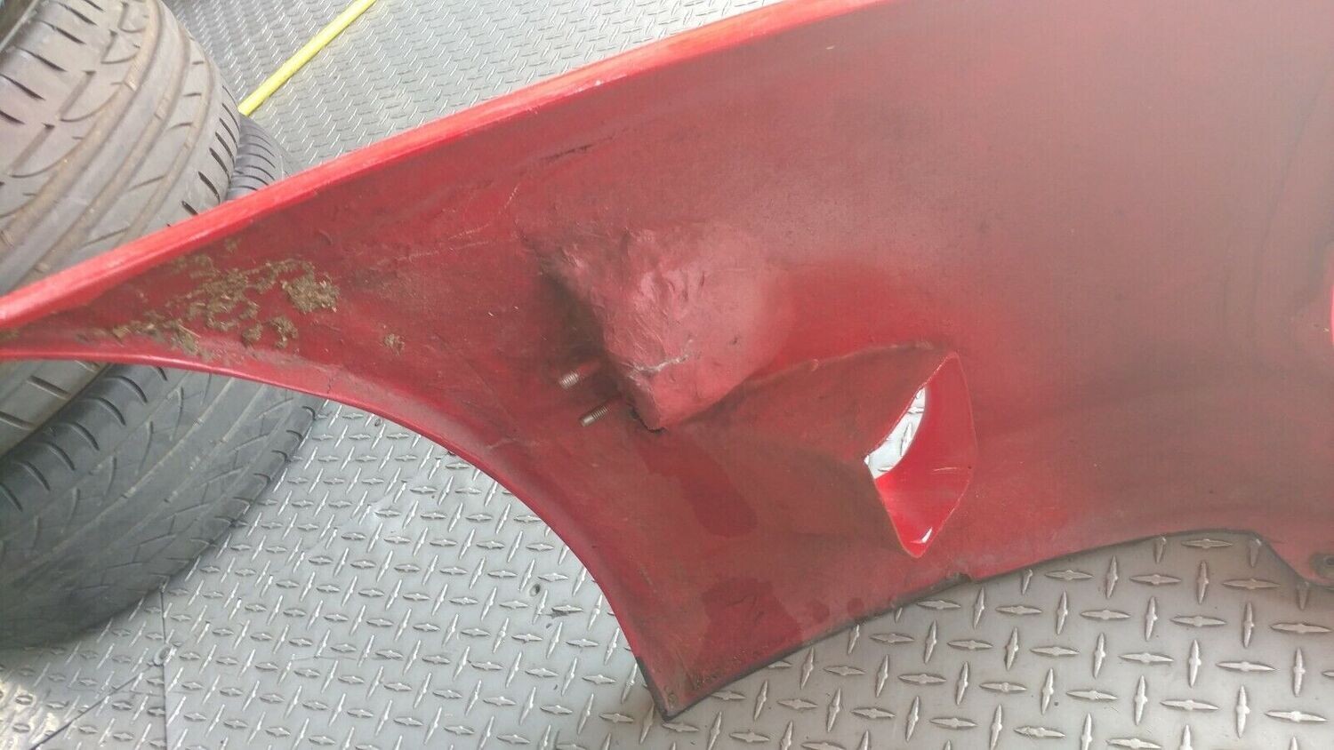 FERRARI 360 SPIDER PARTS FRONT BUMPER ROSSO CORSA 65005310