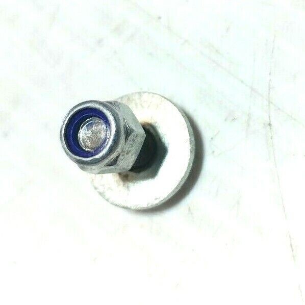 FERRARI 348 PARTS TRUNK COMPARTMENT SIDE COVER SCREW AND NUT