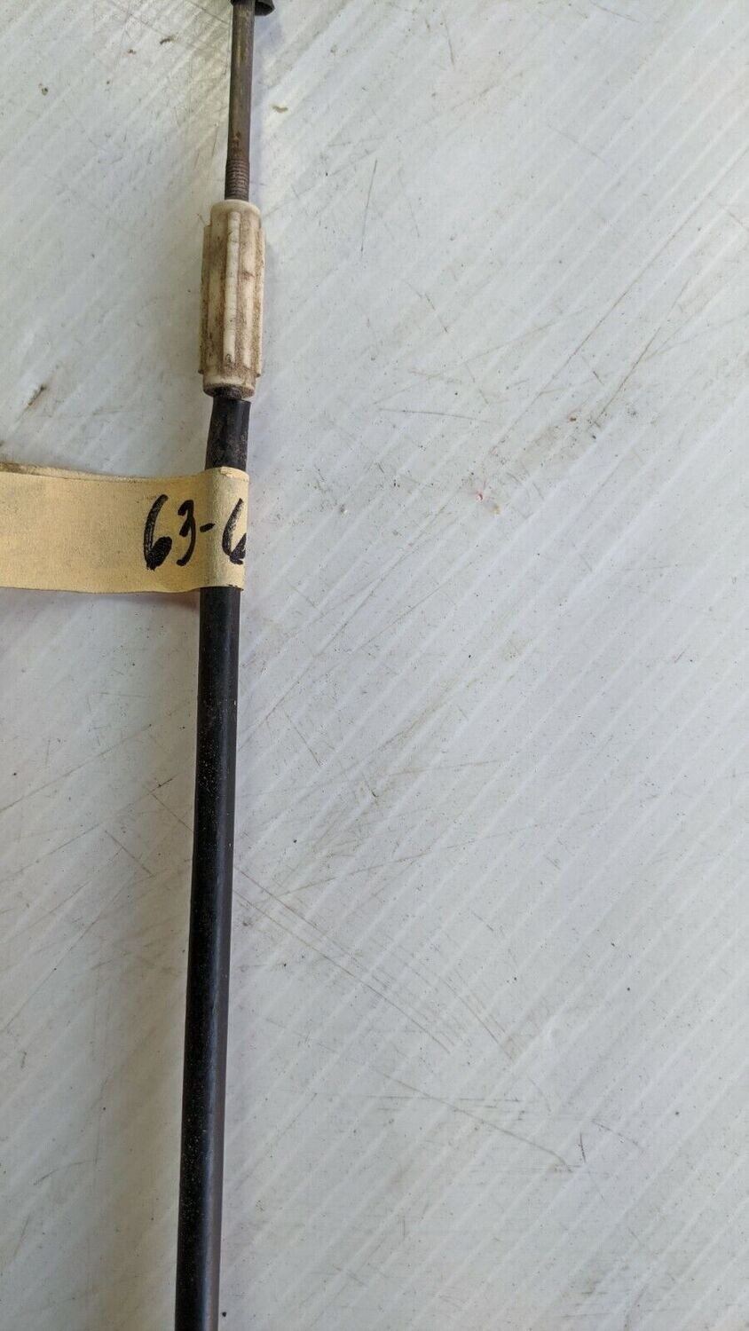 FERRARI 308 GTSi PART LEFT OR RIGHT inner DOOR handle PUSH ROD 40132706