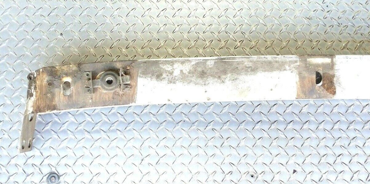 ROLLS ROYCE SILVER SPUR REAR ALUMINUM METAL BUMPER BAR GOOD CONDITION,