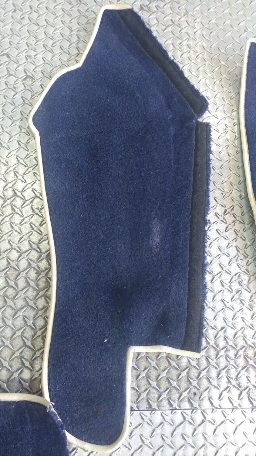 ROLLS ROYCE SILVER SPUR complete cabin floor carpet blue and magnolia